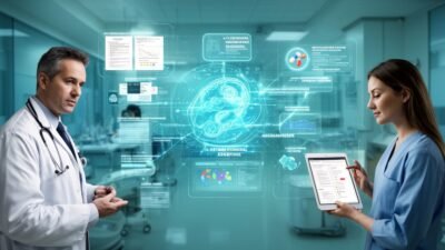 MediAI Enterprise AI-powered healthcare platform connecting doctors, medical reports, prescriptions, diagnostics and patient porta